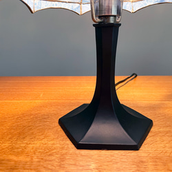 【送料無料】ステンドグラス ナイトランプ（ブルーパープル） オールハンドメイド 13枚目の画像