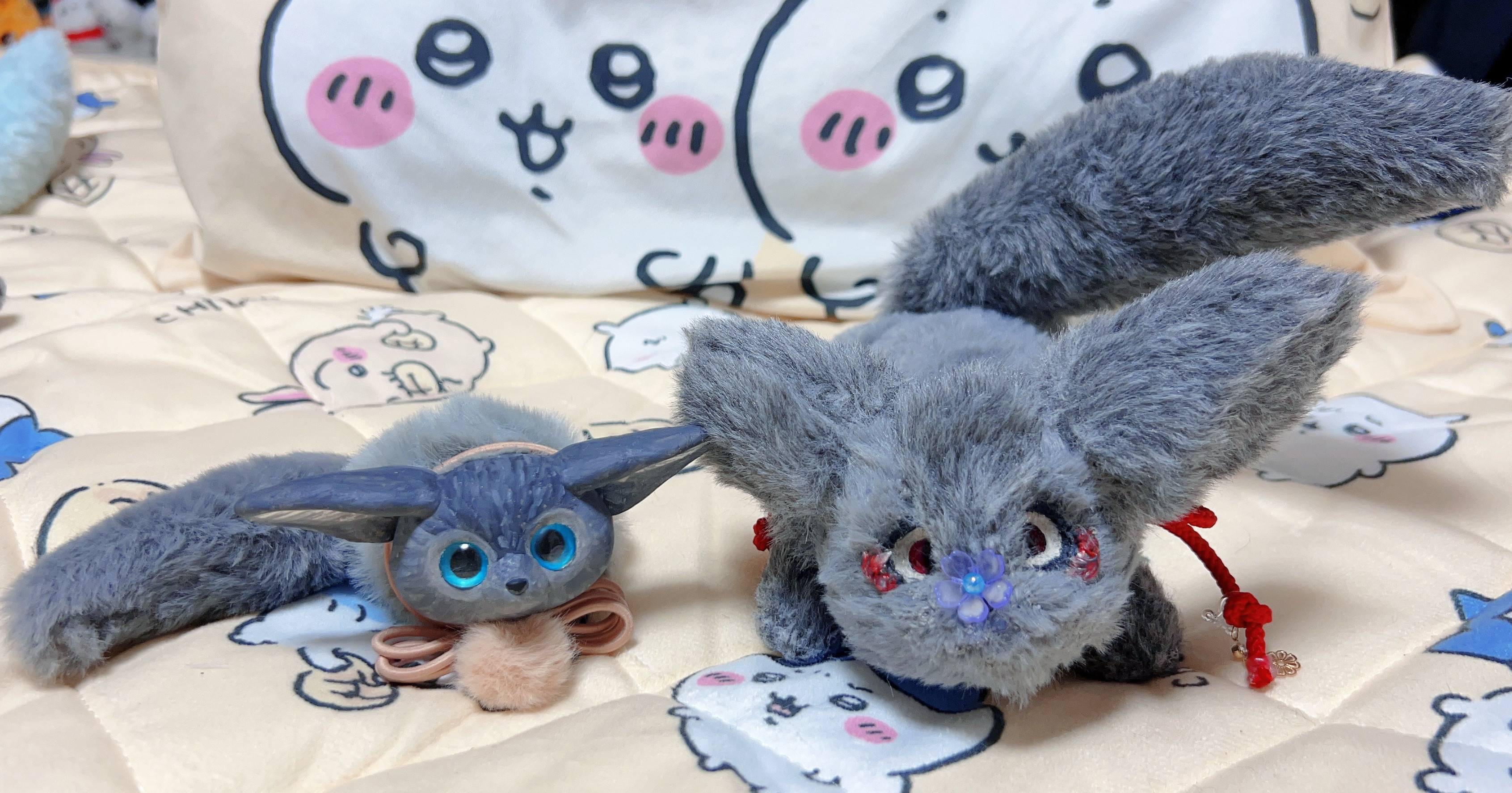 フェネックケモノ 親子 アートドール ぬいぐるみ ケモノの子 通販