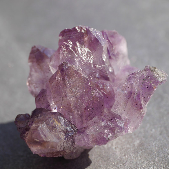 天然石 約16g約33mm アメジストエレスチャル(ヒマラヤ産)原石ミニクラスター紫水晶[amel-240314-01] 9枚目の画像