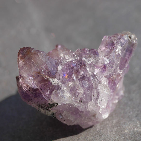 天然石 約16g約33mm アメジストエレスチャル(ヒマラヤ産)原石ミニクラスター紫水晶[amel-240314-01] 6枚目の画像