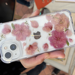 櫻花 Sakura 乾燥花手機殼 第6張的照片
