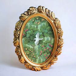 原画【一点物】「天使の梯子」 アンティーク風なペン画の