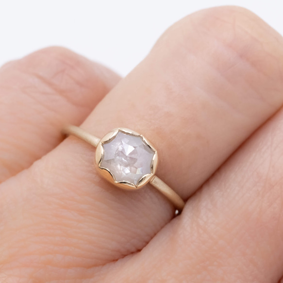 Magnolia Petal Diamond Ring 2枚目の画像