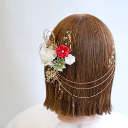 バラ刺繍パッチンピン♡むらさき バラ刺繍パッチンピン♡むらさき