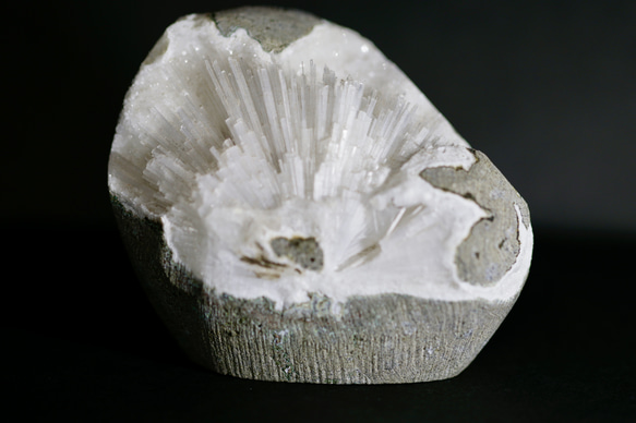 スコレサイト229gスコレス沸石 / 原石 標本 10枚目の画像
