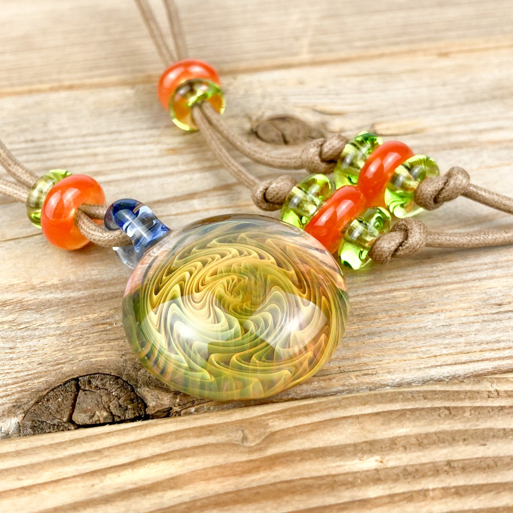 wig-wag Pendant ボロシリケイトガラス ペンダント WITF35