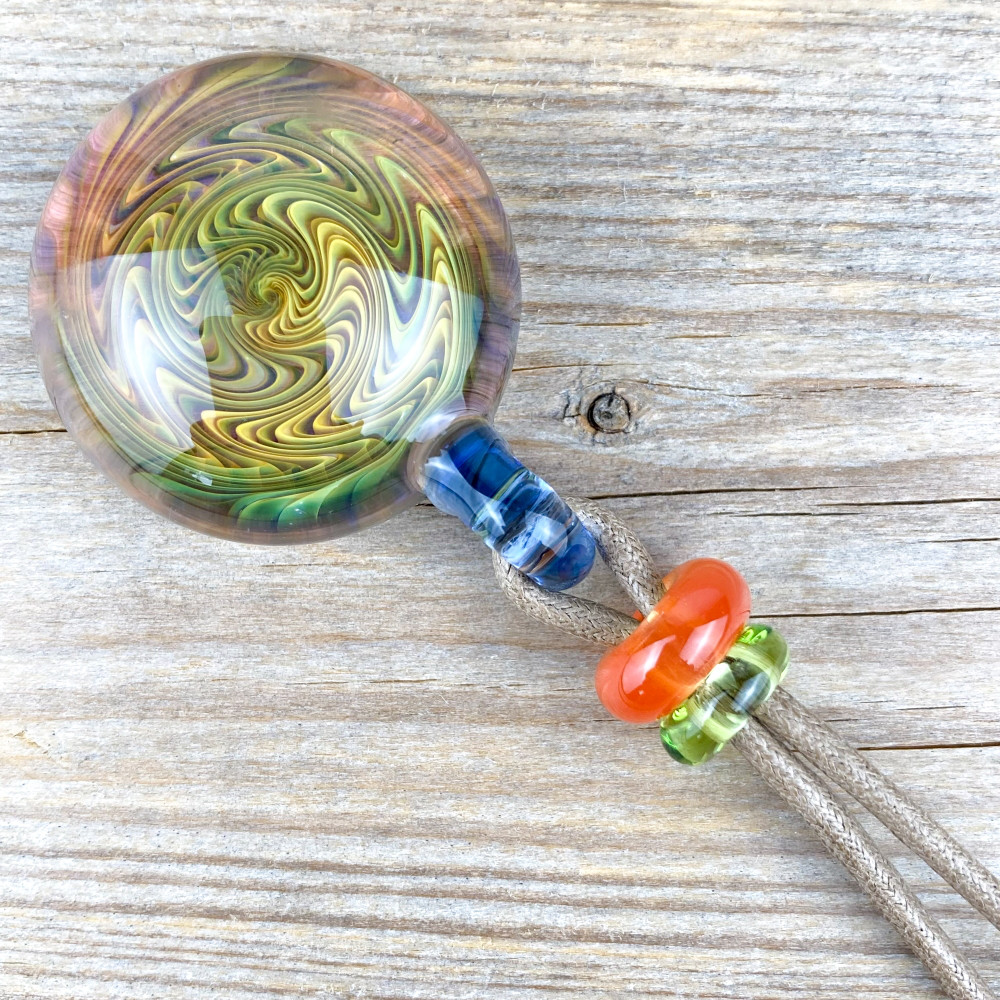 wig-wag Pendant ボロシリケイトガラス ペンダント WITF35