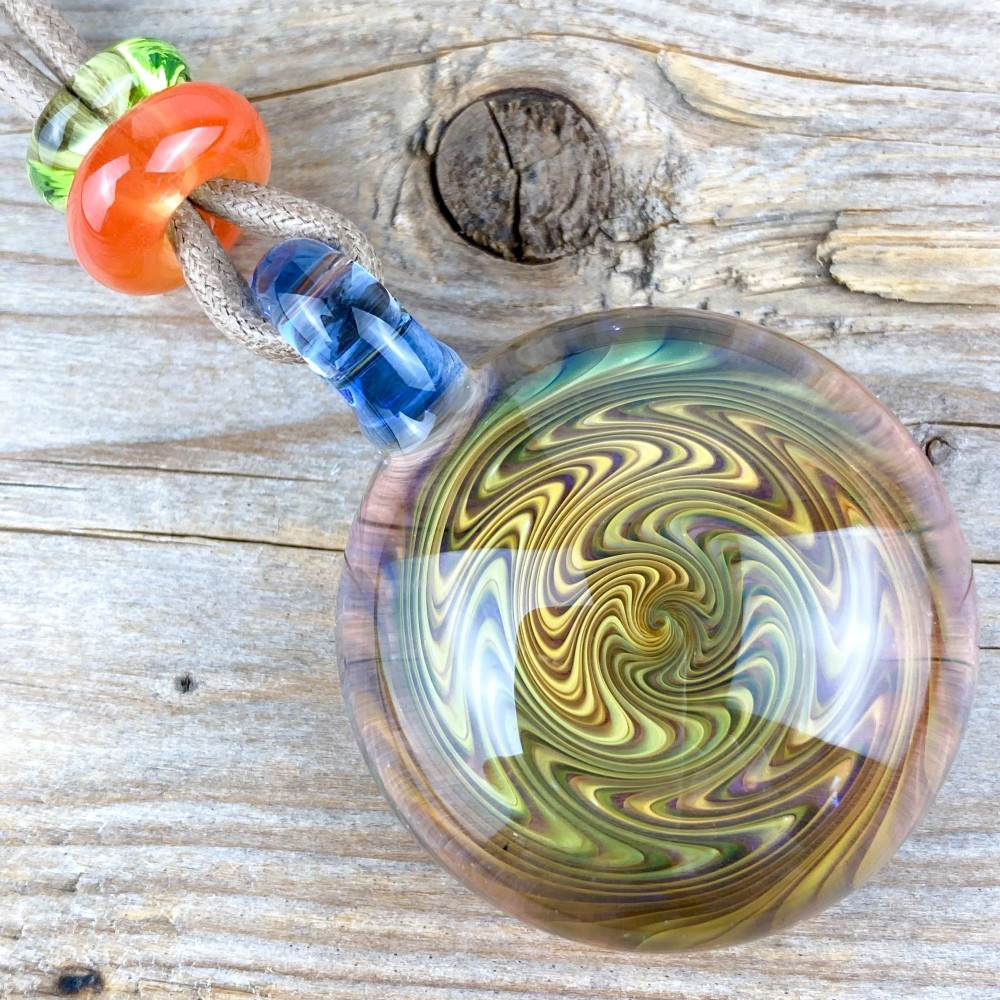 wig-wag Pendant ボロシリケイトガラス ペンダント WITF35