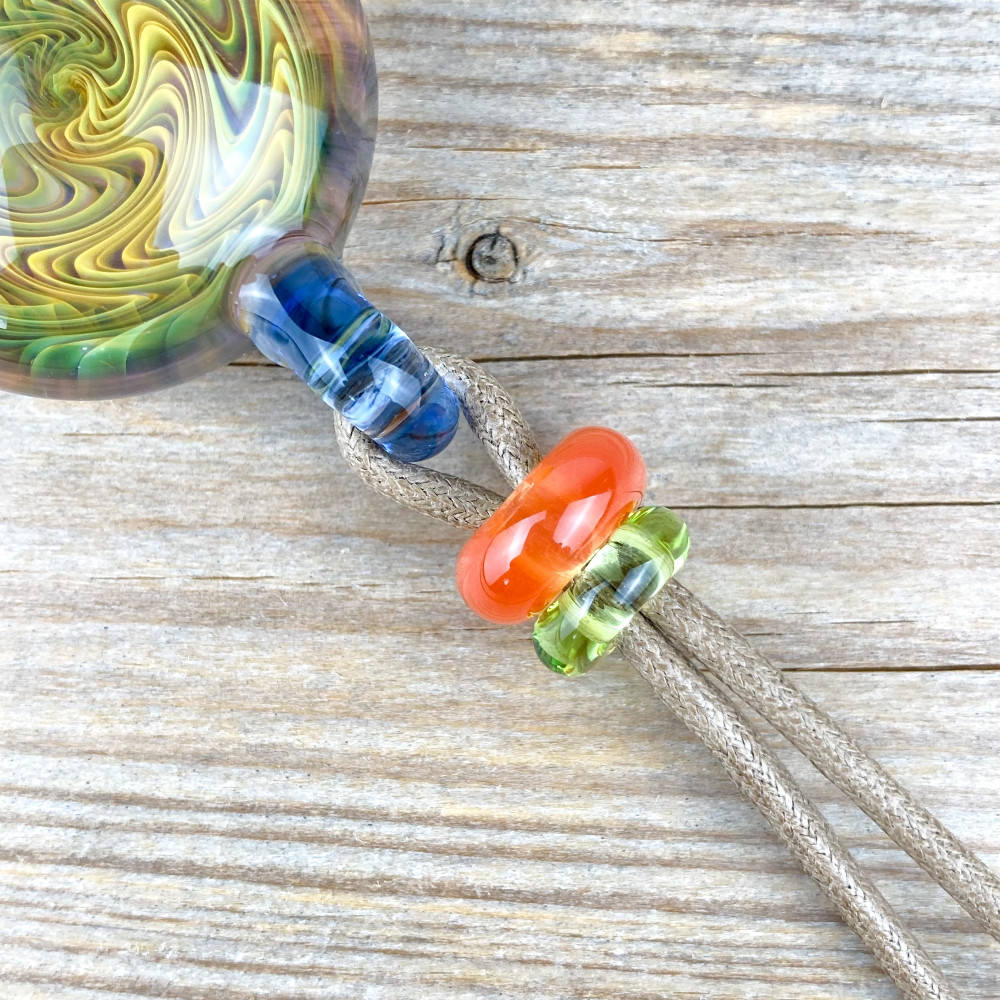 wig-wag Pendant ボロシリケイトガラス ペンダント WITF35