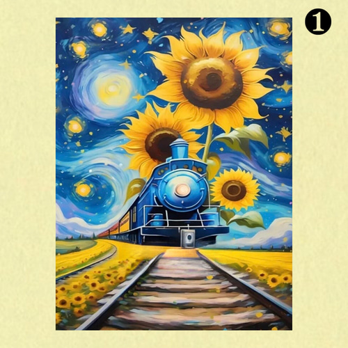 取り寄せ！新商品！ALL フェアリーダストビーズ ダイヤモンドアート A3