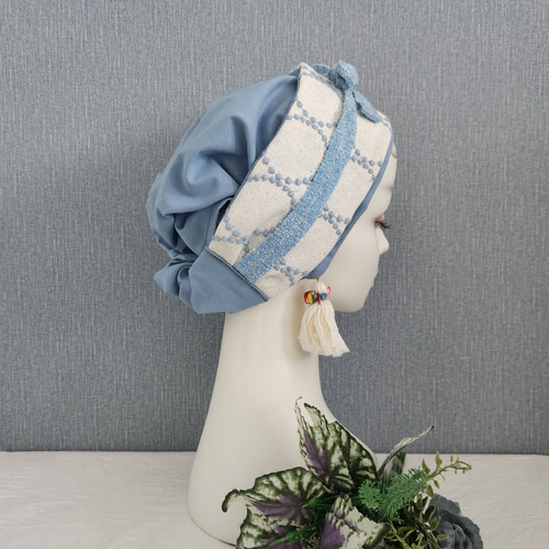 new【ミナペルホネン タンバリン】帽子にもなるヘアターバン ヘア