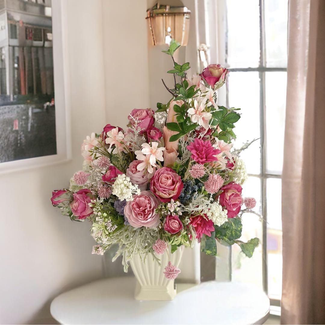 母の日プレートアレンジ光触媒コーティング