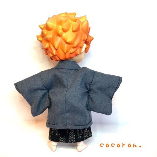 2way羽織付着物/浴衣セット】矢絣柄 ねんどろいどどーる オビツ