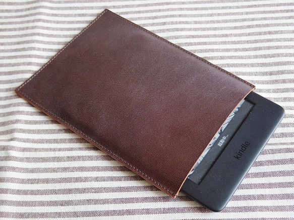 kindle【無印】用本革ケース【茶色】014 iPad・タブレットケース hou