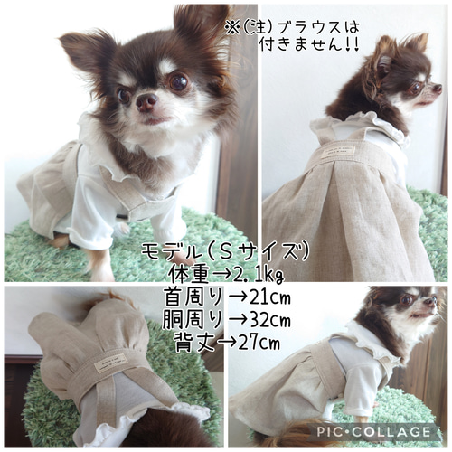 ○犬服○ハンドメイド 胴48 NO.540