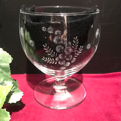ミモザのグラス〜手彫りガラス〜 13枚目の画像