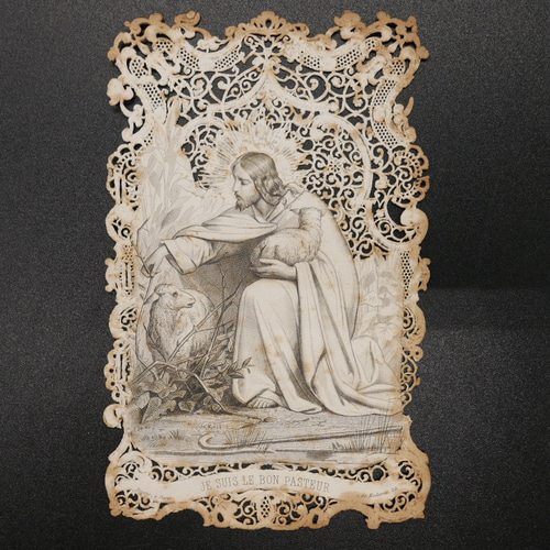 フランスアンティークHoly Card・カニヴェ P その他素材 cherir