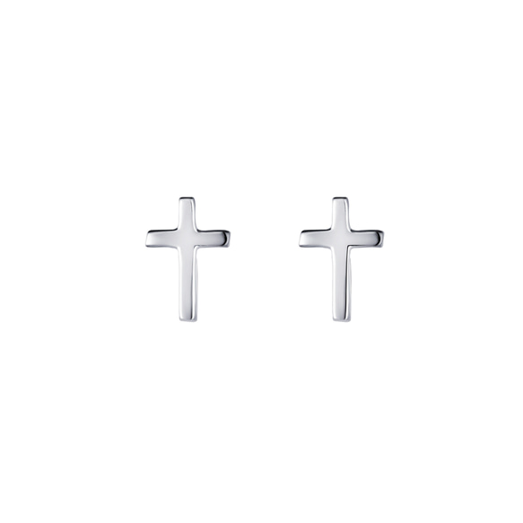 Cross 經典十字架耳環 第5張的照片