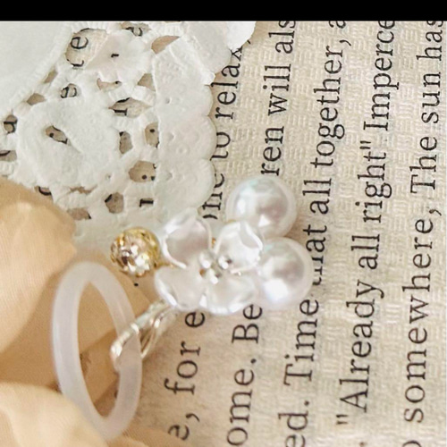 お花のアンブレラマーカー　チャーム dec85ecac725bd0c96b7e4d7bb0c40