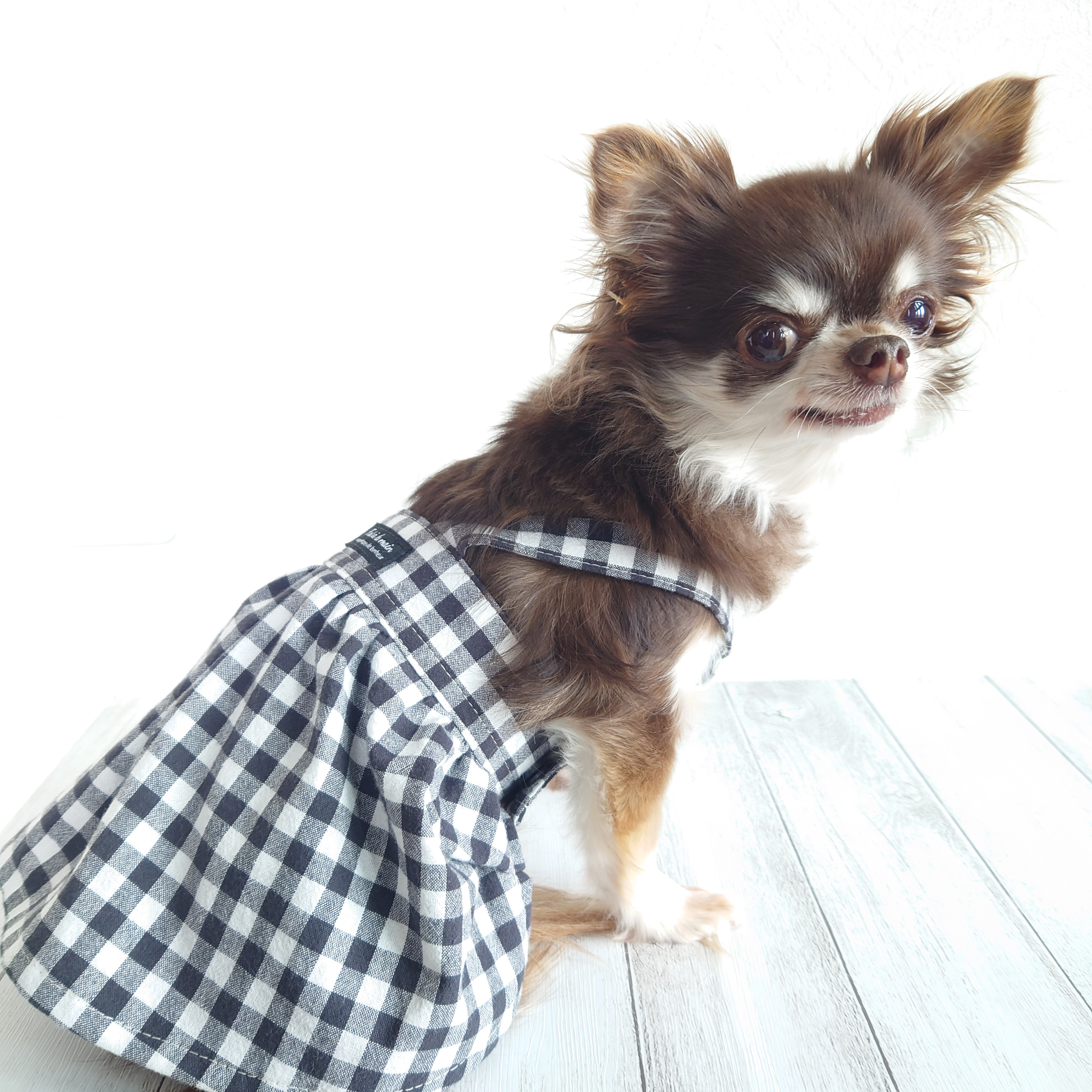 犬服ワンピース ハンドメイド ペット服・アクセサリー はる