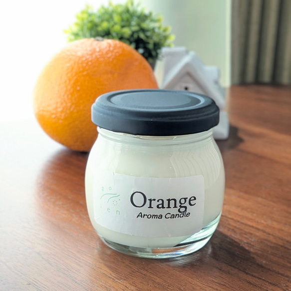 Orange／aroma candle 1枚目の画像