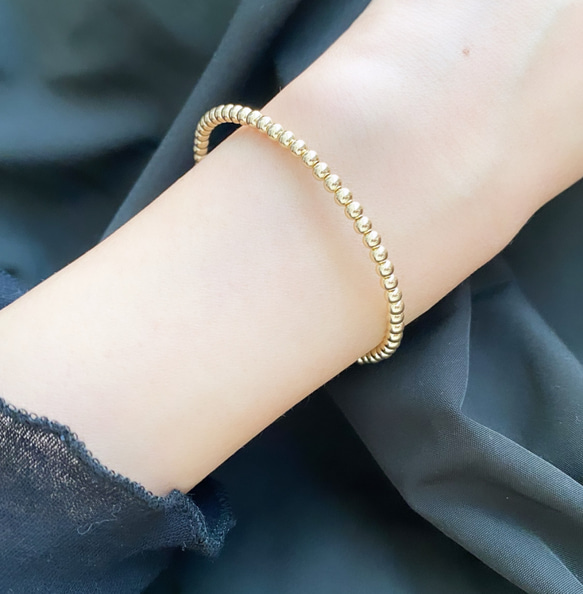 14kgf  ball bangle 　バングル　ブレスレット 5枚目の画像