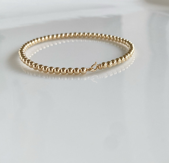 14kgf  ball bangle 　バングル　ブレスレット 9枚目の画像