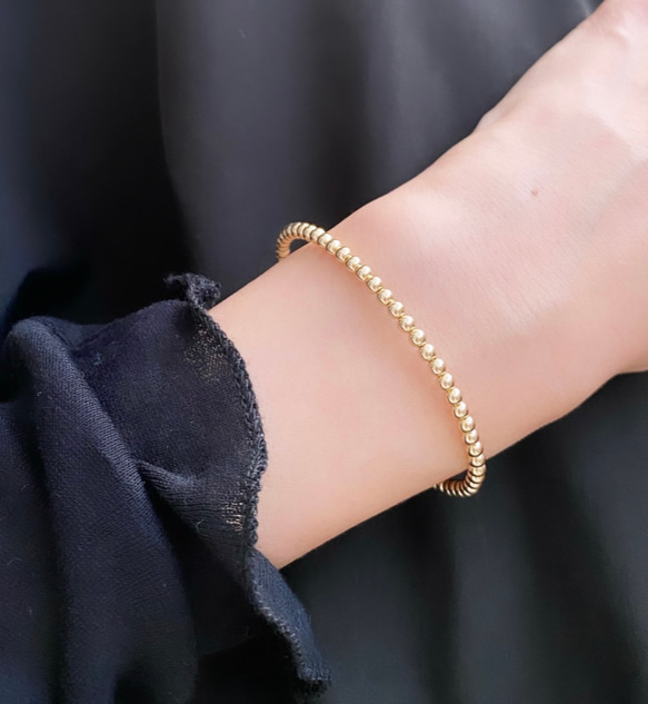 14kgf  ball bangle 　バングル　ブレスレット 6枚目の画像