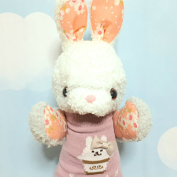 20%off】チョコミント色のうさぎ【Creema限定】 ぬいぐるみ もちまる