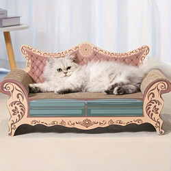 猫のベッド ソファ Cat 爪とぎ 引っかき 板 ボード 組み立て簡単 耐久 頑丈 可愛い 愛らしい ch-1515 1枚目の画像