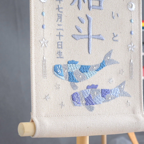 楽天市場】オリジナル こぎん刺しキット「 鯉のぼり」シリーズ2L