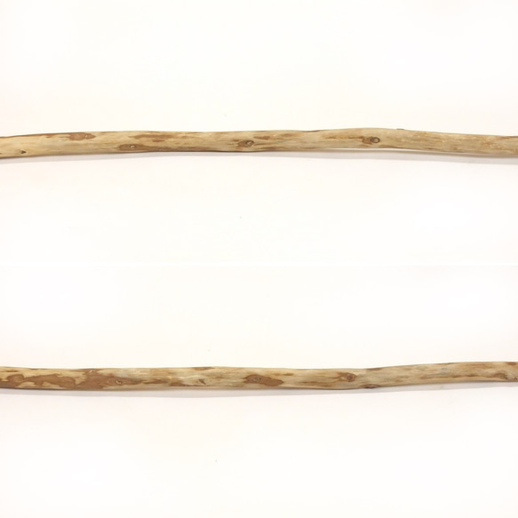 【温泉流木】茶色の木の表皮が残る細長枝の棒流木 流木素材 インテリア素材 オブジェ レイアウト 4枚目の画像