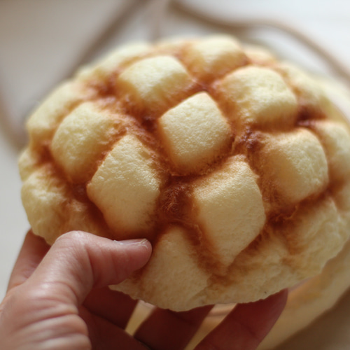 特別価格【ポーチ】メロンパン（ショルダーストラップ・金具は別売り