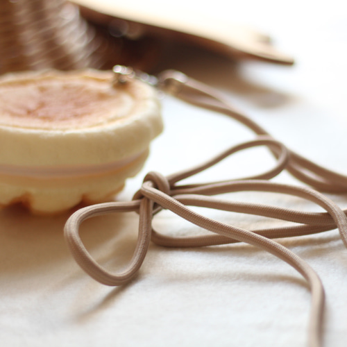 特別価格【ポーチ】メロンパン（ショルダーストラップ・金具は別売り