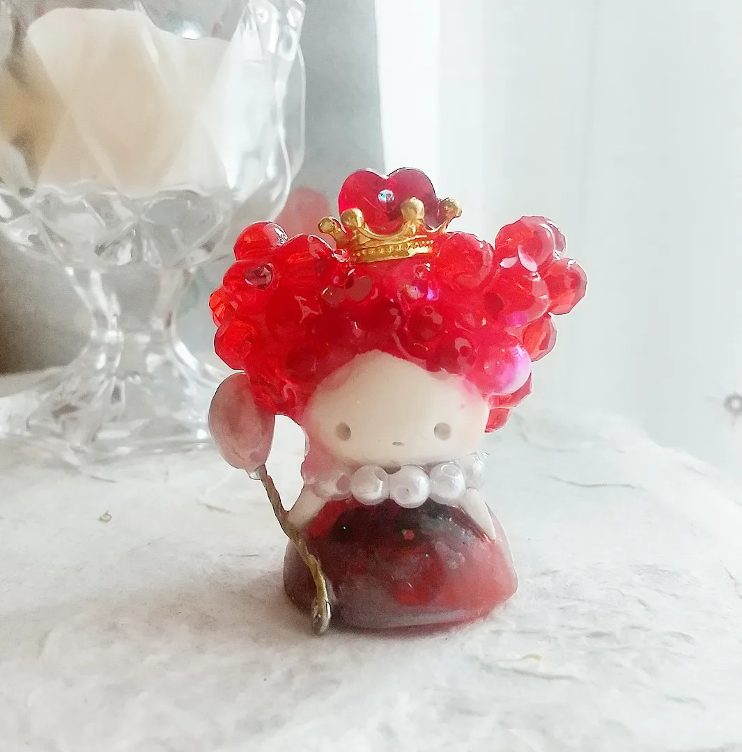 ブラック☆花☆✨ユニコーンinユニコーンオルゴナイト 掃ける 