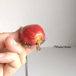 リンゴの森 『月光蝶』ネックレス（送料無料） 10枚目の画像