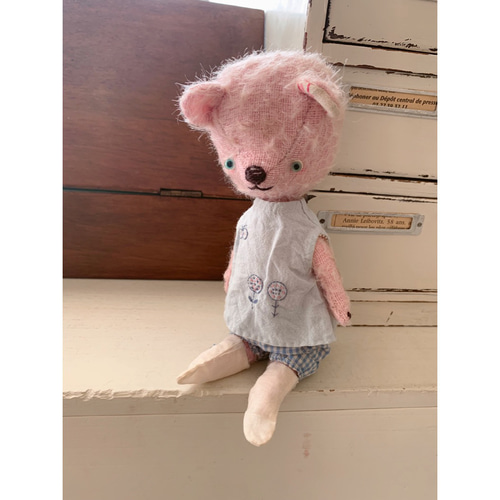 yofugetuさん　小さなテディベア yofugetuさん 小さなテディベア yofugetu 24cmくまさん mini album付き