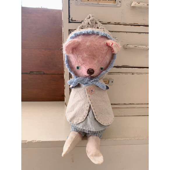 ぬいぐるみ テディベア スーティ yofugetu様 作家 クマ くま