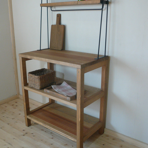 試作品*ハンガーラック*天然木*家具*棚*美品 楽天市場】天然木 ハンガーラック 幅80cm 棚付き 木製 おしゃれ