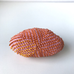 Beaded Purse 色遊び (S)--Pink x Orange-- D 3枚目の画像