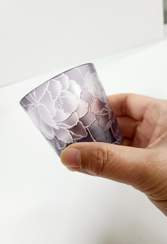 華牡丹　紫 5枚目の画像