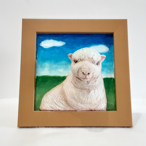 kt飛び出しアニマルシリーズ ベビードールサウスダウン羊 立体