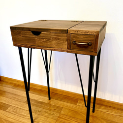 一品物 アンティークで男前なミシンテーブル デスク ミシン台