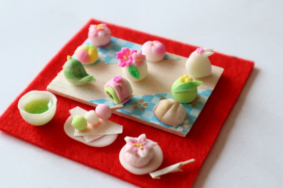 春・桜和菓子・お茶セット 7枚目の画像