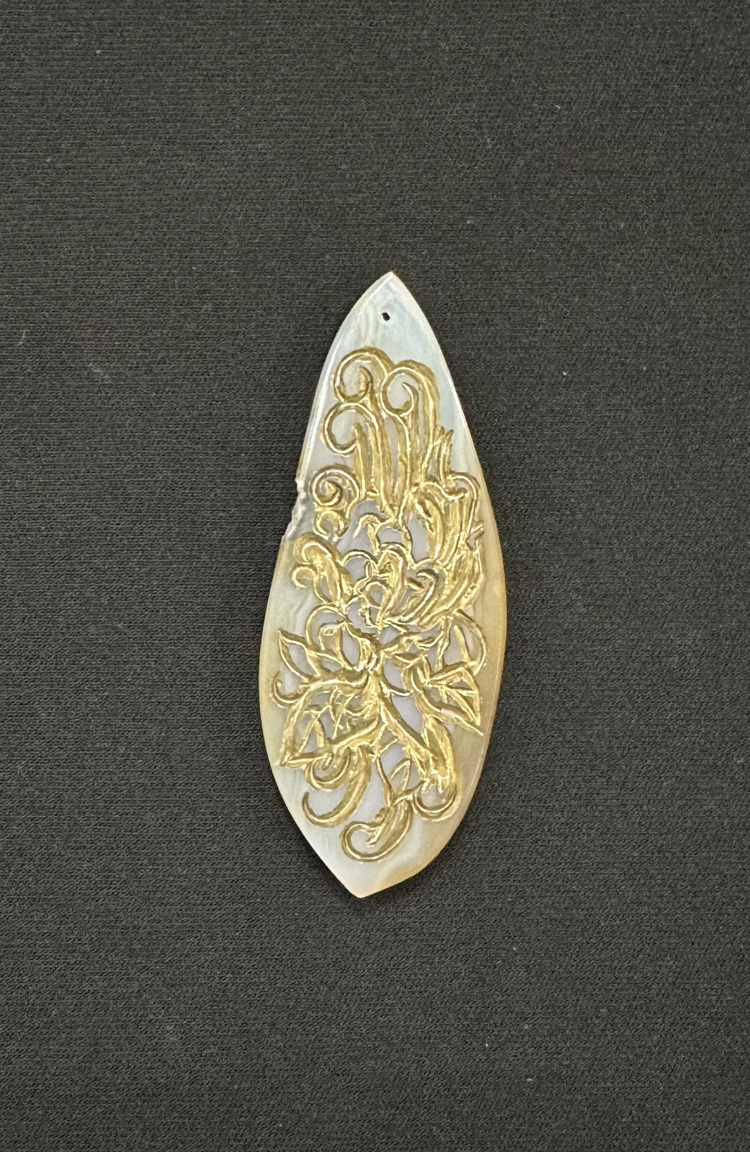 金菊　阿賀野オレンジ瑪瑙