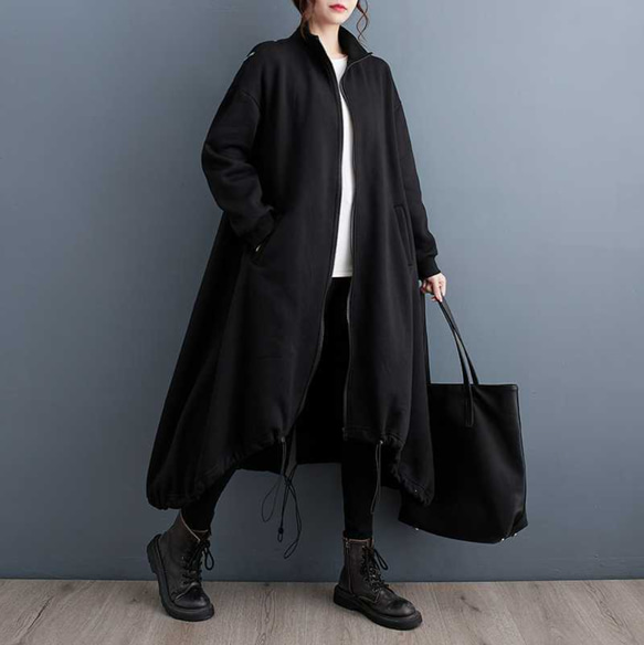 ◆《春夏》 ファッション ミドル丈のジャケット コート　ゆったり 4枚目の画像