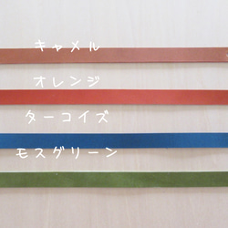 選べるオーダー兵庫県産牛本革植物オイルヌメ革持ち手＆紀州帆布～【優しい鼠色】B5sizeトートショルダーバッグ 15枚目の画像