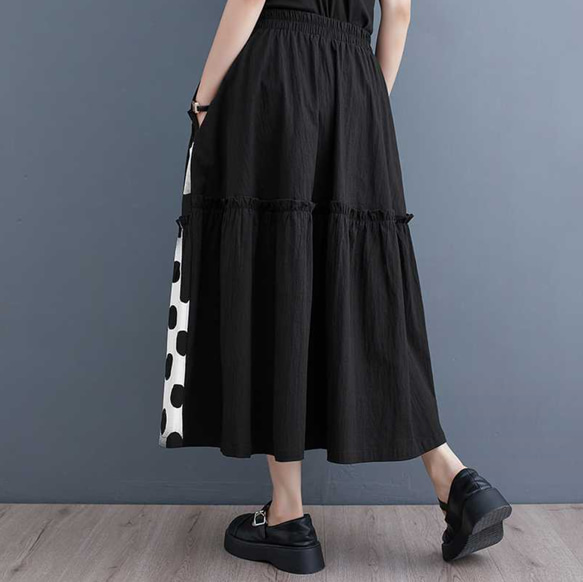 ◆《春夏》カジュアル.スリムスカート　ゆったり　ファッション 4枚目の画像