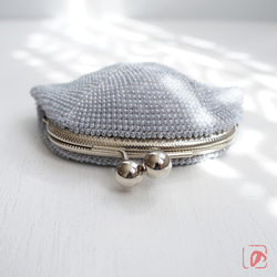 Ba-ba handmade Seedbeads crochet pouch No.1884 第2張的照片