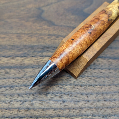 新作】花梨瘤杢 紅白 シャープペンシル No.485 ペン・筆記用具 新作】花梨瘤杢 紅白 シャープペンシル No.485 ペン・筆記用具